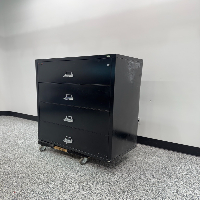 FireKing 4-Drawer Lateral File Cabinet image 1